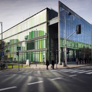 The new building of the linguistic faculties in Powiśle district