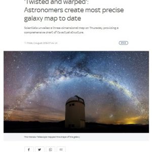 UK, Sky News: https://news.sky.com/story/twisted-and-warped-astronomers-create-most-precise-galaxy-map-to-date-11775325