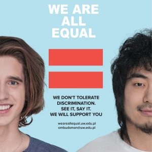 The "We are all equal" campaign