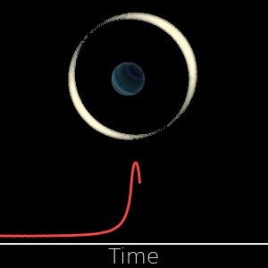 Changes of brightness of the observed star during the gravitational microlensing event by a free-floating planet. Credit: Jan Skowron / Astronomical Observatory, University of Warsaw.
