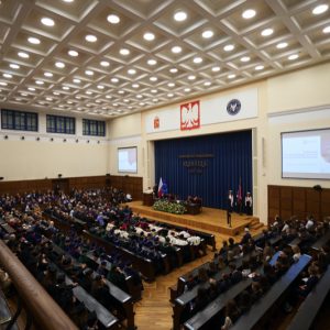 Opening ceremony of the 2023/2024 academic year. Photo by Mirosław Kaźmierczak/UW