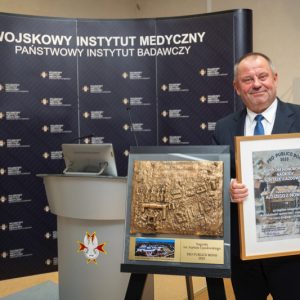 Presentation of the Pro Publico Bono award to Prof. Alojzy Z. Nowak, Rector of the University of Warsaw. Photo: Mirosław Kaźmierczak/UW