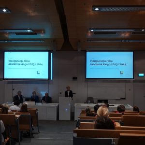 Opening ceremony of the 2023/2024 academic year at the Faculty of Applied Linguistics. Credit: WLS UW