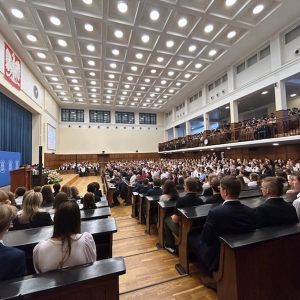 Opening ceremony of the 2023/2024 academic year at the Faculty of Law and Administration. Credit: WPIA UW