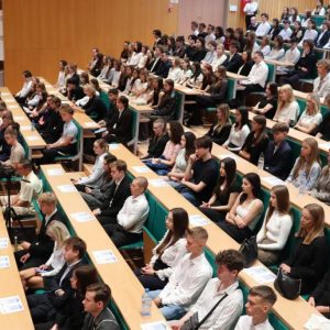 Opening ceremony of the 2023/2024 academic year at the Faculty of Management. Credit: UW's Faculty of Management