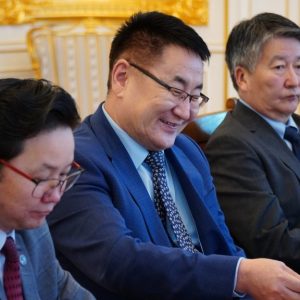 Visit of the Mongolian delegation on 8th January 2024. Credit: UW Promotion Office