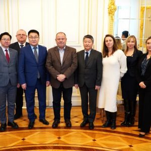 Visit of the Mongolian delegation on 8th January 2024. Credit: UW Promotion Office