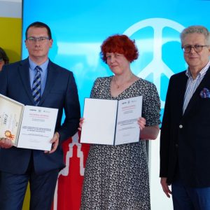 Presentation of the ACADEMIA 2024 awards. Photo by Jarosław Skrzeczkowski