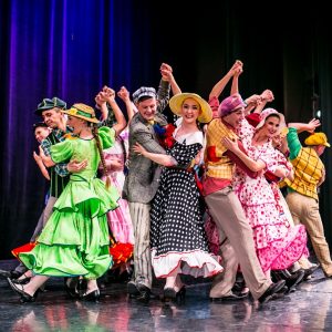 The University of Warsaw Dance Theatre "Warszawianka" performing for the Great Orchestra for Christmas Charity. Credit: UW Dance Theatre