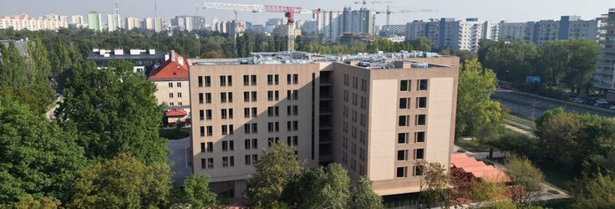 Opening of the Student Hall of Residence No. 7 at the University of Warsaw. Photo: Mirosław Kaźmierczak/UW