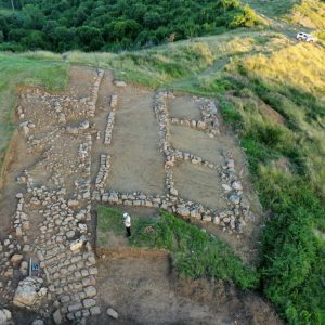 The excavation site at Bushati. Credit: UW’s Antiquity of Southeastern Research Centre