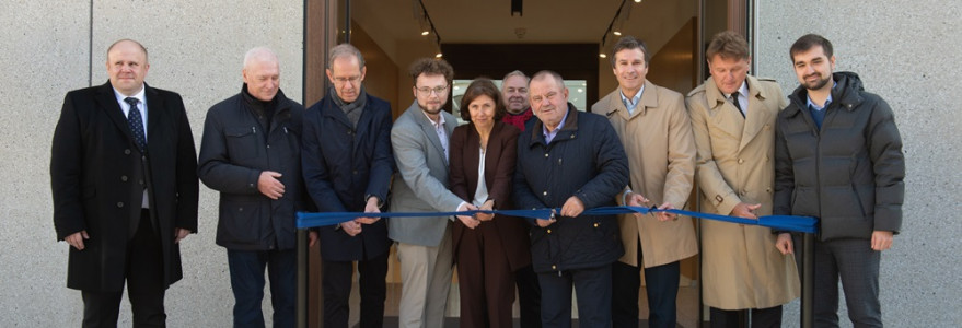 Opening of the building in the upper courtyard of the UW. Photo by Mirosław Kaźmierczak/UW