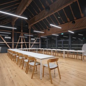 The renovated third floor of the Kazimierzowski Palace. The building is located on the UW campus on Krakowskie Przedmieście. Photo by Mirosław Kaźmierczak/UW