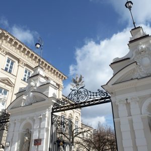 Tour of the historic UW campus at Krakowskie Przedmieście. Photo: UW