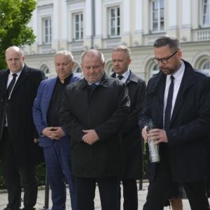Mourning at the UW. Credit: Mirosław Kaźmierczak/UW