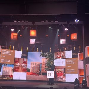 Award for Student Hall of Residence no. 7. Photo: UW