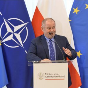 Cooperation with the Ministry of National Defense on Supply Security. Photo: M. Kaźmierczak/University of Warsaw