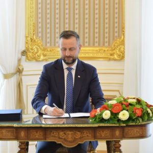 Cooperation with the Ministry of National Defense on Supply Security. Photo: M. Kaźmierczak/University of Warsaw
