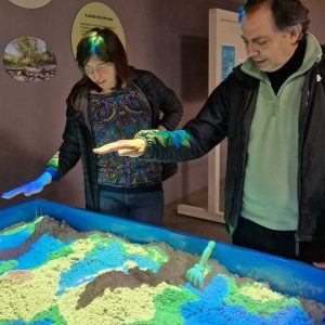 Prof. Cristian Echeverria at the Masurian Center for Biodiversity and Education KUMAK in Urwitałt. Credit: Marta Derek