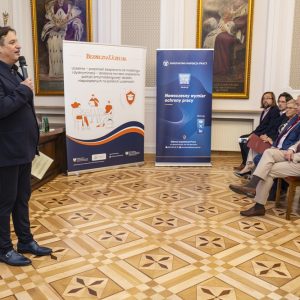 Conference on counteracting of discrimination and mobbing at the University of Warsaw. Credit: J. Malarowski