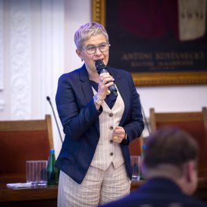 Conference on counteracting of discrimination and mobbing at the University of Warsaw. Credit: J. Malarowski