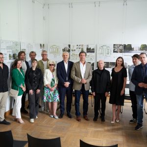 The results of the competition for the design of the University of Warsaw’s Central Campus. Credit: M. Kaźmierczak/UW.