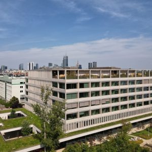 The new building of the UW’s Faculty of Psychology in Ochota. Credit: Mirosław Kaźmierczak/UW.