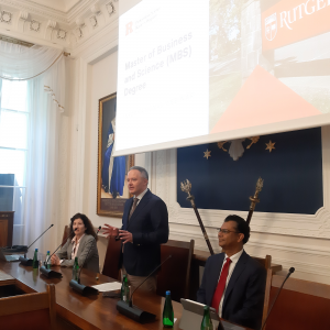 Visit of the American delegation to the University of Warsaw. Source: UW’s Press Office