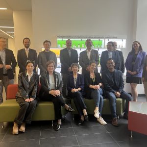 Visit of the American delegation to the University of Warsaw. Credit: UW’s Business Centre