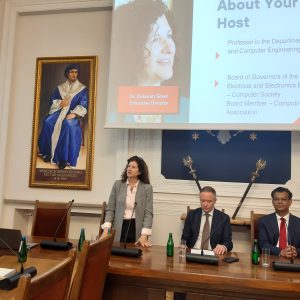 Visit of the American delegation to the University of Warsaw. Source: UW’s Press Office