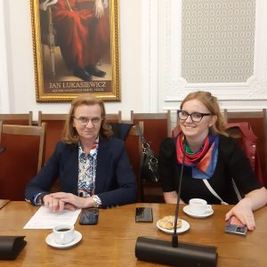 Visit of the American delegation to the University of Warsaw. Source: UW’s Press Office