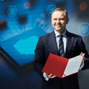 Meeting with the President of Poland at the University of Warsaw. Credit: Mirosław Kaźmierczak/University of Warsaw