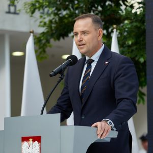 Meeting with the President of Poland at the University of Warsaw. Credit: Mirosław Kaźmierczak/University of Warsaw