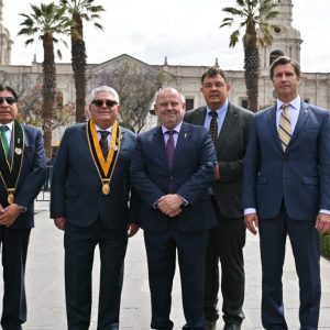 University of Warsaw Delegation Visit in Peru. Credit: UW