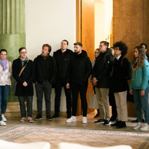 A walk around the Main Campus as part of the implementation programme for doctoral candidates. Credit: Kamil Leczkowski