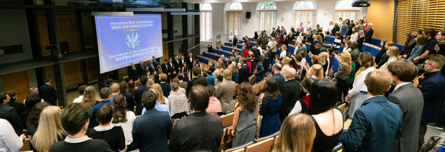 Inauguration of the implementation programme for doctoral candidates at the University of Warsaw. Credit: Kamil Leczkowski