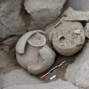 Discoveries in Argishtikhinili. Credit: Polish Centre of Mediterranean Archaeology