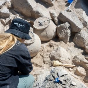Discoveries in Argishtikhinili. Credit: Polish Centre of Mediterranean Archaeology