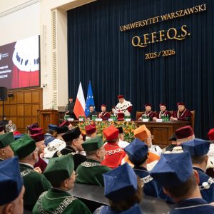 Inauguration of the 2025/2026 academic year at the UW. Credit: Mirosław Kaźmierczak/UW