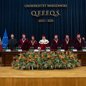 Inauguration of the 2025/2026 academic year at the UW. Credit: Mirosław Kaźmierczak/UW