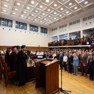 Inauguration of the 2025/2026 academic year at the UW. Credit: Mirosław Kaźmierczak/UW