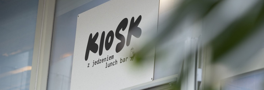 Kiosks at BUW. Credit: Ewelina Petryka Dziwir/University of Warsaw