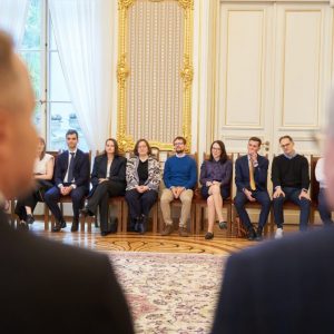 Scholarships for outstanding young scientists. Credit: Mirosław Kaźmierczak/UW