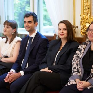 Scholarships for outstanding young scientists. Credit: Mirosław Kaźmierczak/UW