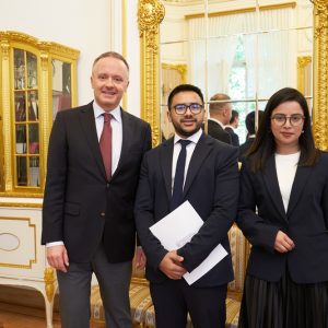 Scholarships for outstanding young scientists. Credit: Mirosław Kaźmierczak/UW