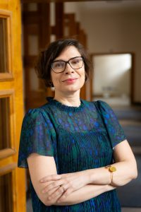 Prof. Magdalena Lubańska. Credit: Mirosław Kaźmierczak/UW