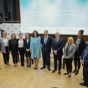 Anniversary of the founding of the United Nations. Credit: Mirosław Kaźmierczak/UW