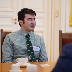 Meeting with the delegation from the Chinese University of Hong Kong. Credit: Mirosław Kaźmierczak/UW