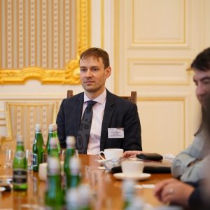 Meeting with the delegation from the Chinese University of Hong Kong. Credit: Mirosław Kaźmierczak/UW