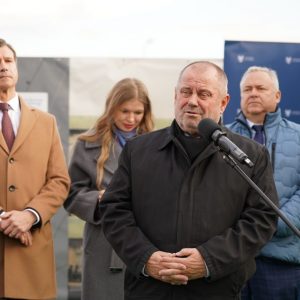 Laying of the Cornerstone on Bednarska Street. Credit: Mirosław Kaźmierczak/UW